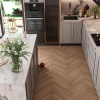 SWF каменный ламинат My Step Стоун Елка (Stone Herringbone) MS8418 Бромо